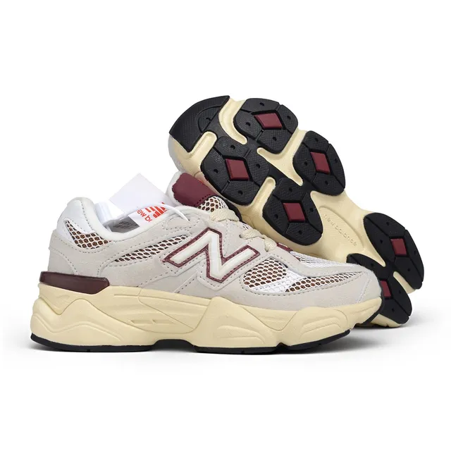 New Balance 9060 Pink Mauve Chunky Sneakers