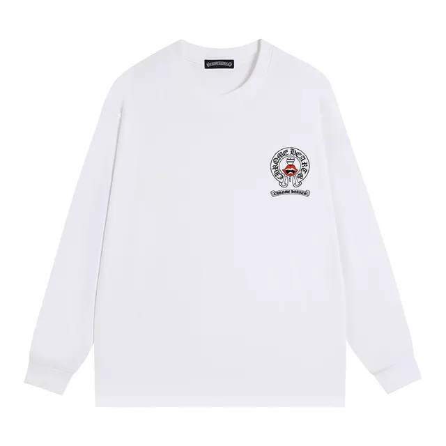 Chrome Hearts Graphic Print Black Long-Sleeve T-Shirt