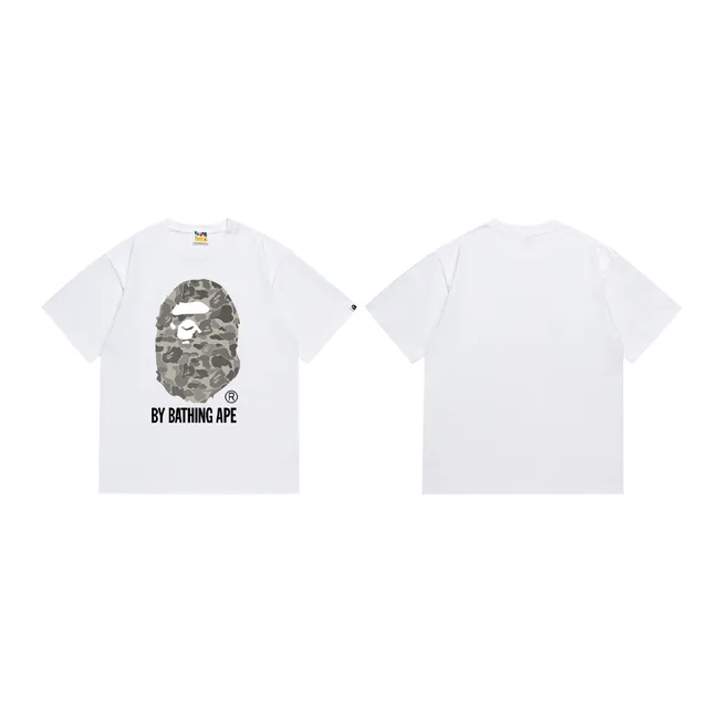A Bathing Ape ABC Camo Ape Head Black T-Shirt