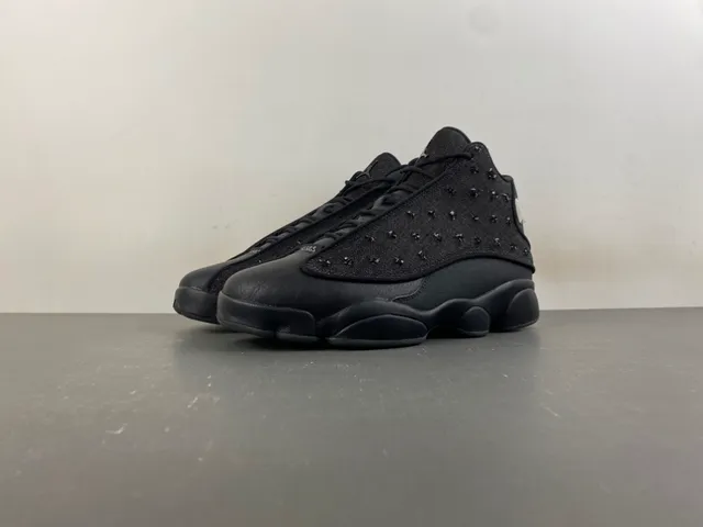 Air Jordan 13 Black Studded High-Top Basketball Shoes