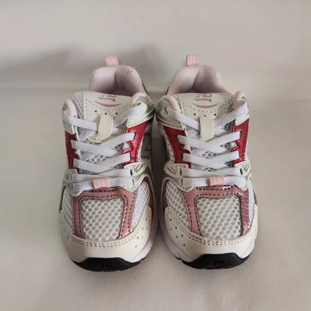New Balance 9060 Beige Silver Chunky Sneakers