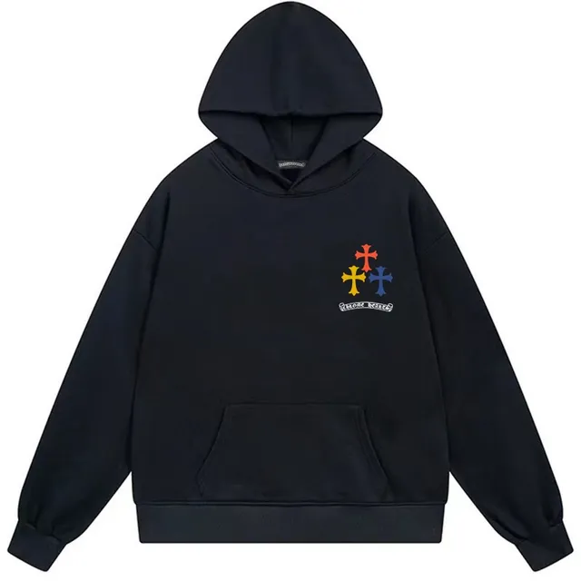 Chrome Hearts Graphic Back Black Hoodie