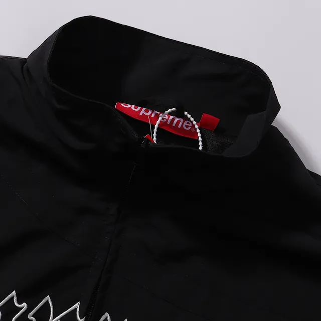 Supreme Gothic Logo Colorblock Windbreaker
