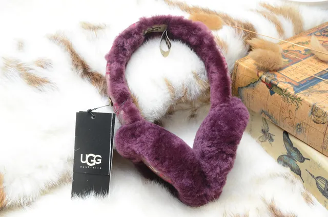 UGG Tasman Shearling Ear Warmers Multicolor Beanie
