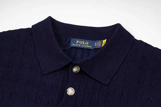 Polo Ralph Lauren Cable Knit Polo Shirt