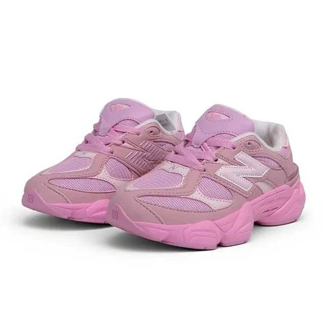 New Balance 9060 Pink Mauve Chunky Sneakers