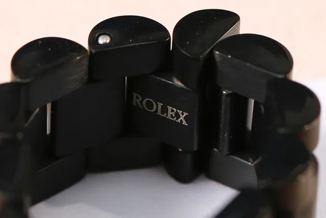 Rolex Jubilé and President Multicolor Oyster-Style Link Construction Crown Emblem Bracelet