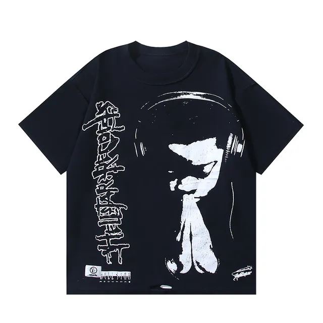 Hellstar Graphic Print Double-Sided T-Shirt
