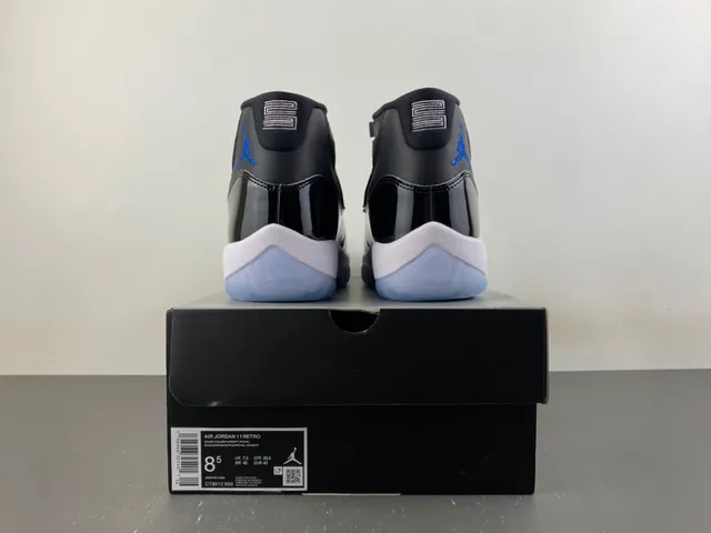 Air Jordan 11 Black Concord Basketball Shoes