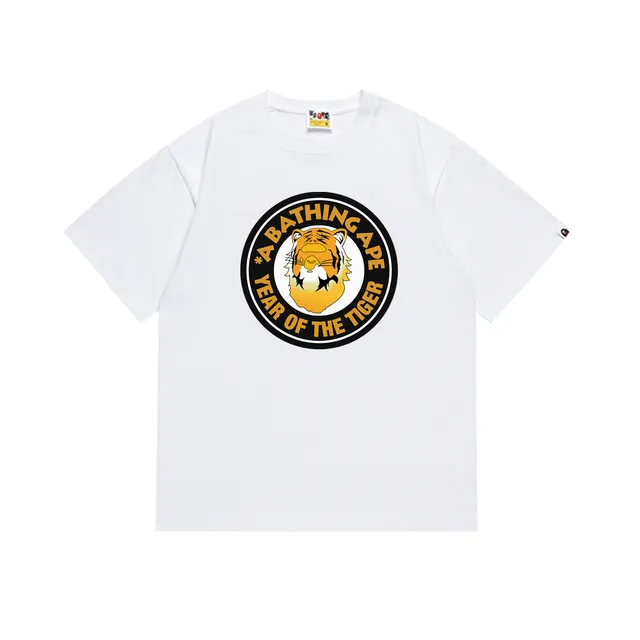 A Bathing Ape Year of the Tiger Graphic Black T-Shirt
