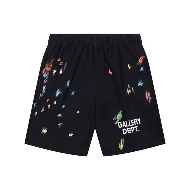 Gallery Dept Paint-Splatter Graphic Shorts
