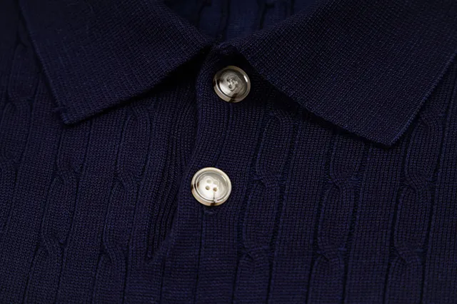 Polo Ralph Lauren Cable Knit Polo Shirt