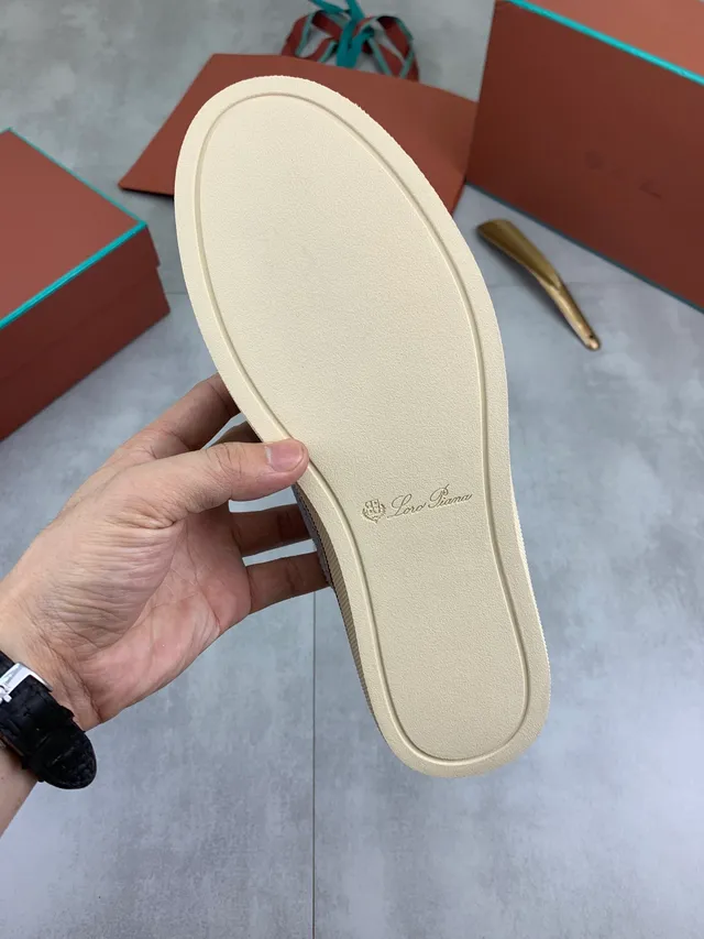 Gray Beige Suede Upper Laces Canvas Shoes