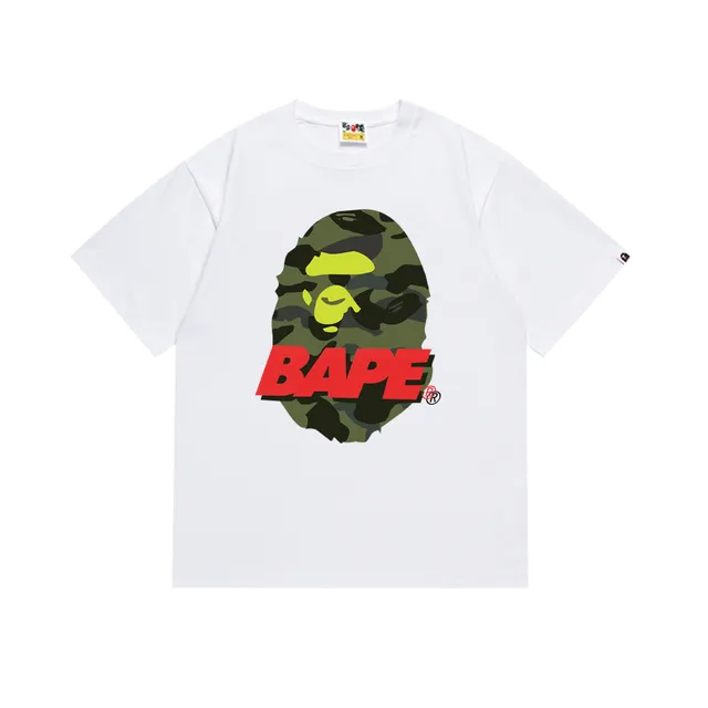 A Bathing Ape ABC Camo Ape Head Graphic T-Shirt