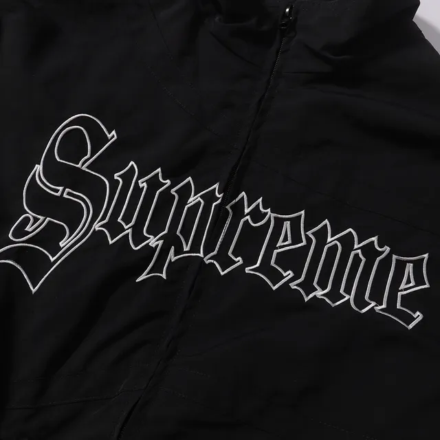 Supreme Gothic Logo Colorblock Windbreaker