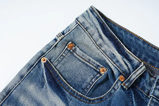 Purple Brand Distressed Paint-Splattered Tapered-Fit Mid-Rise Jeans