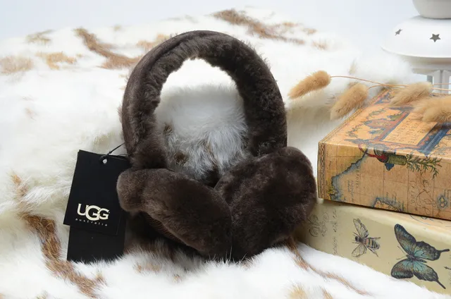 Black Brown Fur-Lined Mesh Interior Beanie