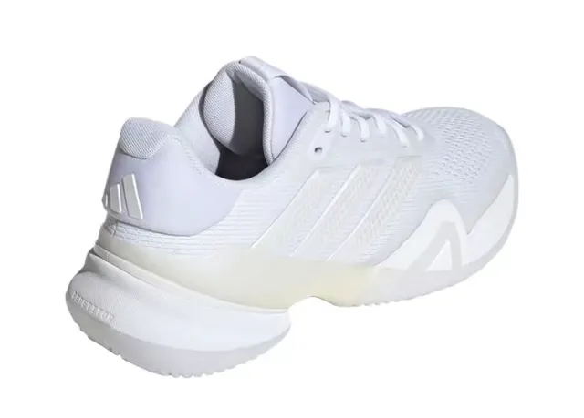 Adidas White Mesh Court Trainer Sneaker