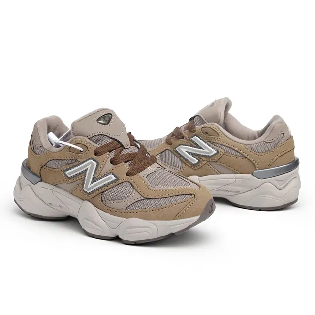 New Balance 9060 Pink Mauve Chunky Sneakers