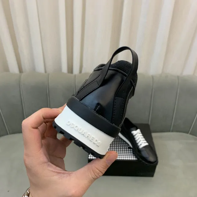 Dsquared2 ICON Black and White Lifestyle Sneakers
