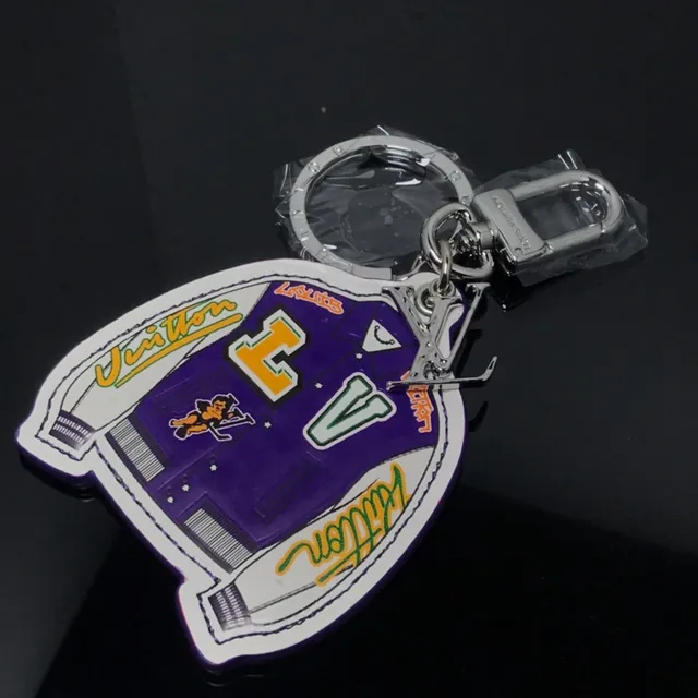 Louis Vuitton Purple Multicolor Varsity Jacket-Shaped Molded PVC Charm Phone Case