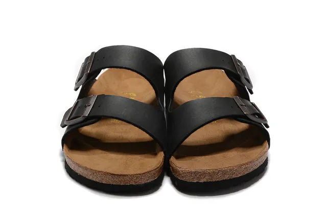 Birkenstock Arizona Black Two-Strap Casual Sandals