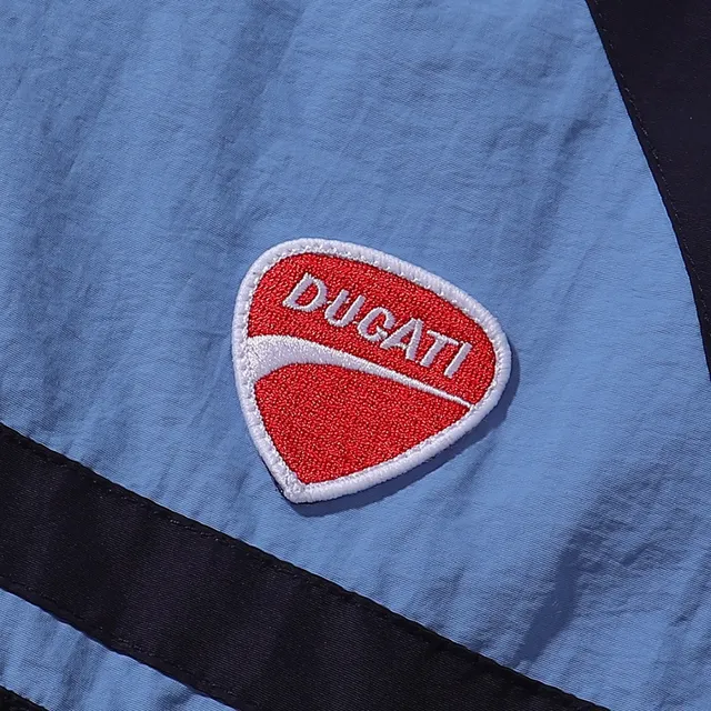 Supreme Ducati Racing White Red Zip-Up Windbreaker Jacket Tracksuit