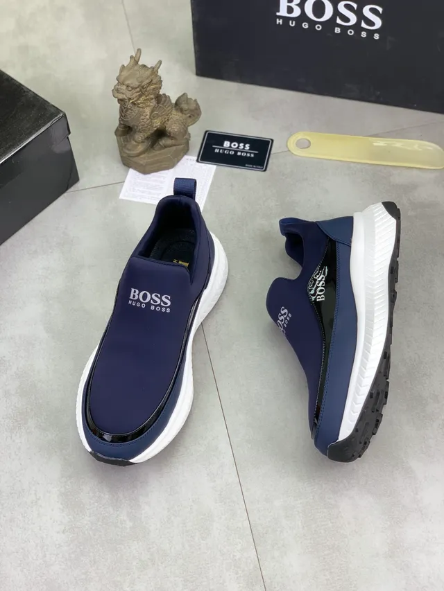 Hugo Boss Slip-On Navy Lifestyle Sneakers