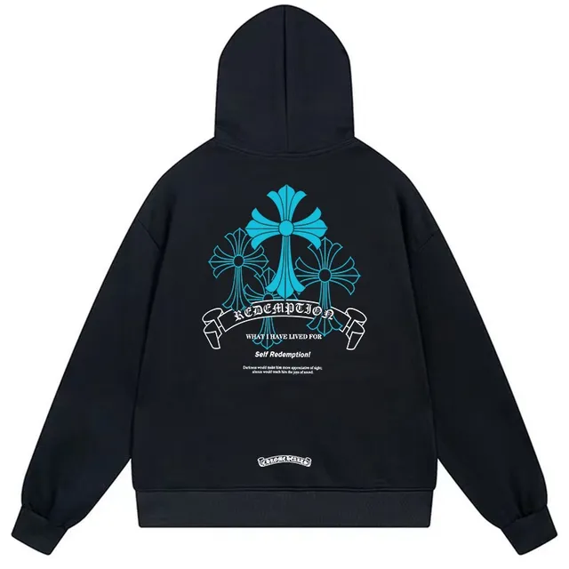 Chrome Hearts Redemption Graphic Print White Hoodie