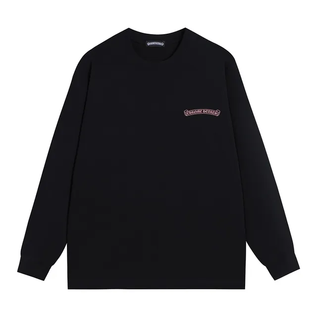 Chrome Hearts Paris Embroidered Back Long-Sleeve T-Shirt