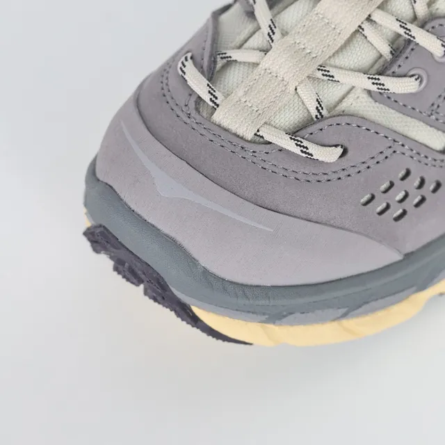 Hoka Speedgoat Gray and Yellow GORE-TEX Trail Running Shoes