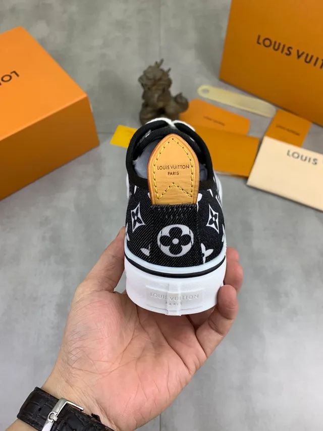 Louis Vuitton Monogram Canvas Low-Top Skateboard Shoes