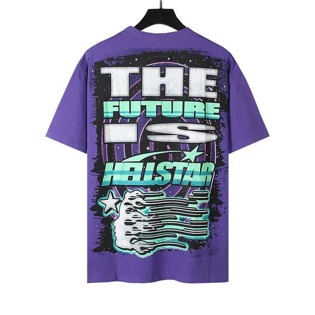 Hellstar Path to Paradise The Future Is Hellstar Oversized Graphic T-Shirt