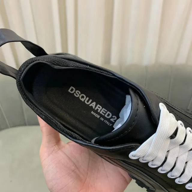 Dsquared2 ICON Black and White Lifestyle Sneakers