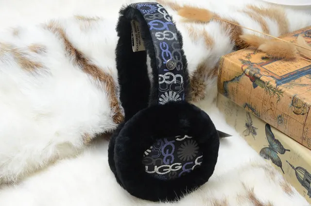 UGG Tasman Shearling Ear Warmers Multicolor Beanie