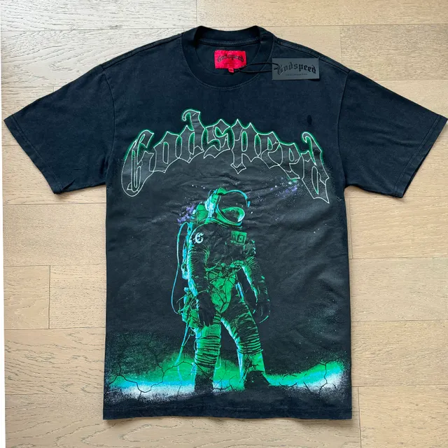 Godspeed Graphic-Print Oversized T-Shirt
