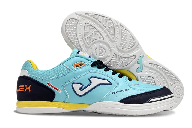 Joma Top-Plex White Blue Synthetic Upper Sneakers