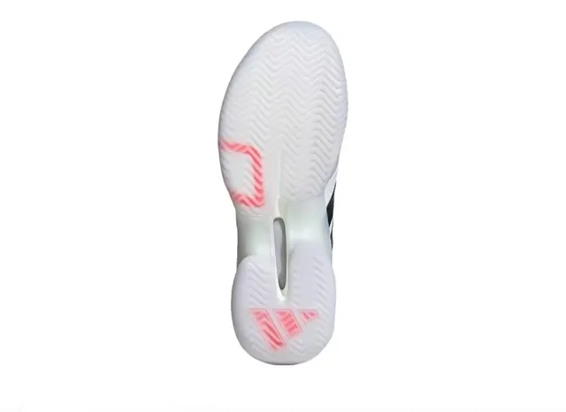 Adidas White Black Breathable Mesh Upper Three-Stripe Side Branding Sneakers