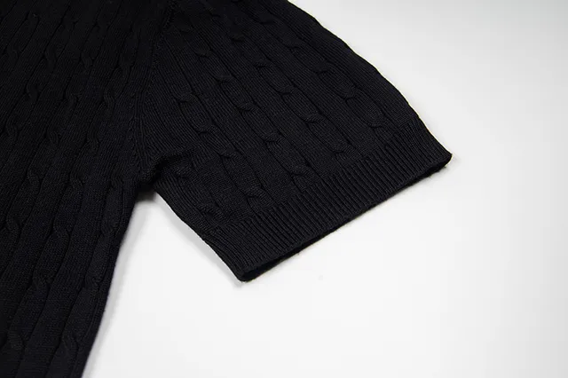Polo Ralph Lauren Cable Knit Polo Shirt