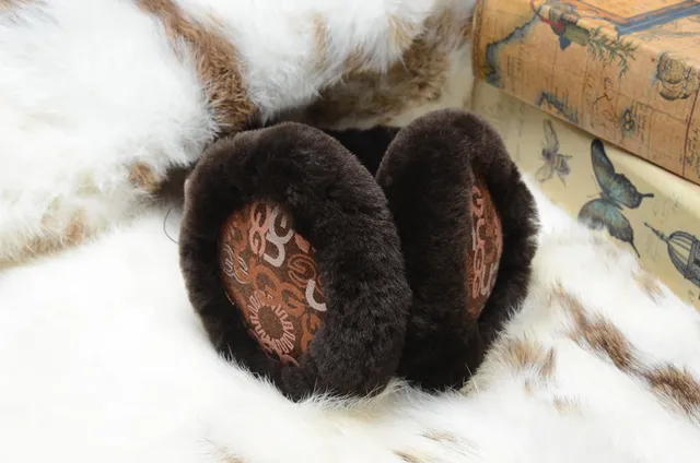 UGG Tasman Shearling Ear Warmers Multicolor Beanie