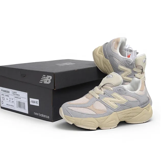 New Balance 9060 Pink Mauve Chunky Sneakers