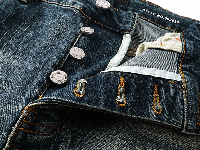 Purple Brand Distressed Paint-Splatter Flared Jeans