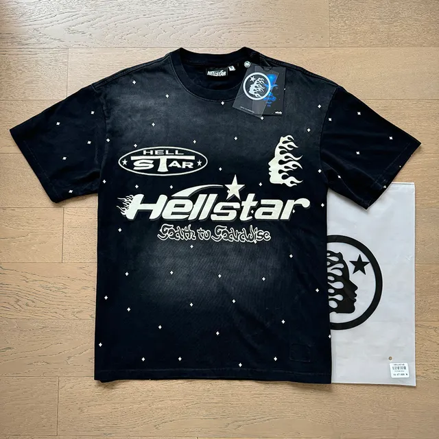 Hellstar Double-Sided Graphic Print Oversized T-Shirt