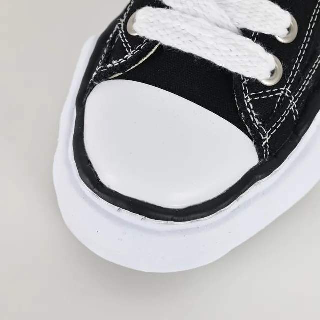 Maison Margiela Black White Deconstructed Layered Midsole Lifestyle Sneakers