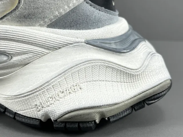 New Balance 9060 White and Black Chunky Sneakers