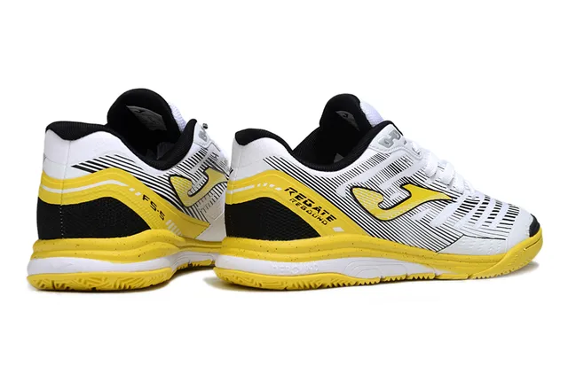 Joma Indoor Soccer Shoes White Blue Low-Top Synthetic Upper Sneakers