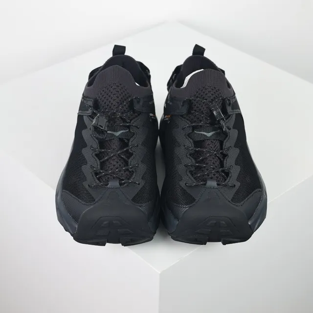 Hoka Black Open-Heel Hybrid Trail Sneaker