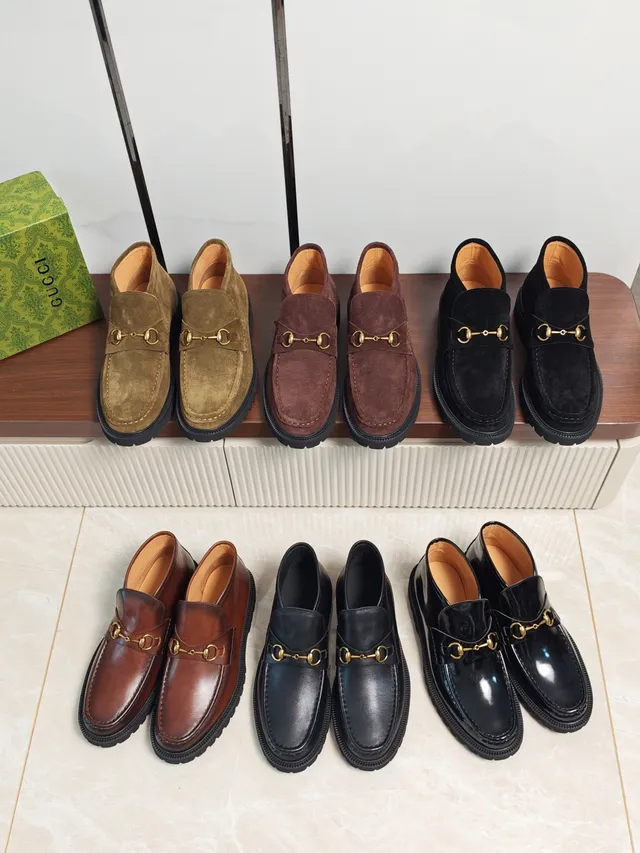 Gucci Horsebit 1955 Black Suede Loafer