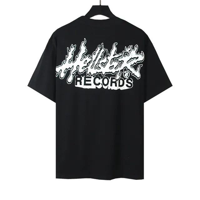 Hellstar Graphic Flame Print Oversized T-Shirt