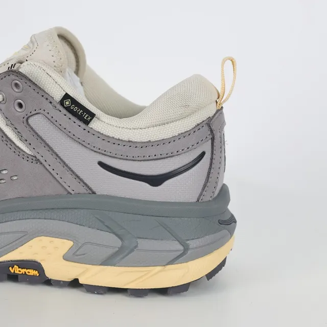 Hoka Speedgoat Gray and Yellow GORE-TEX Trail Running Shoes